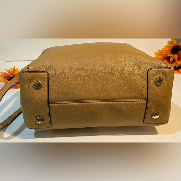 Michael Kors Leather Satchel Hobo Shoulder Bag - Picture 7 of 9